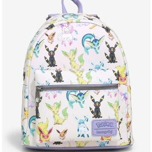 Loungefly Pokémon Backpack Eeveelutions allover print - Pastel NWT